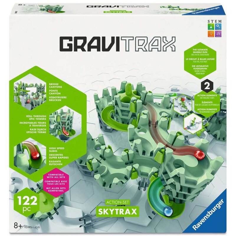 Gra logiczna RAVENSBURGER GraviTrax Skytrax Zestaw startowy 25959