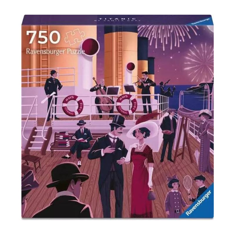 Puzzle RAVENSBURGER Art & Soul Titanic 12001544 (750 elementów)