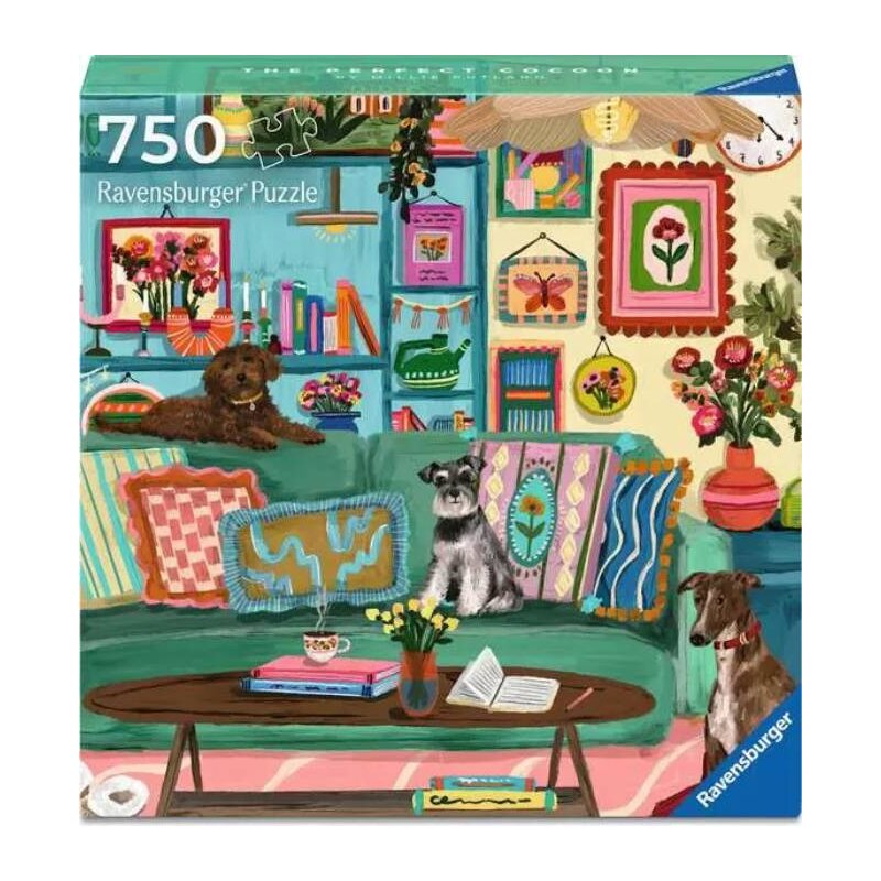Puzzle RAVENSBURGER Art & Soul Szczęśliwe miejsca 12001543 (750 elementów)