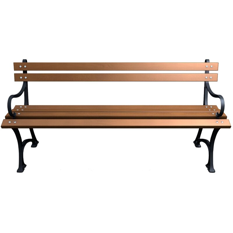 Ławka ogrodowa BASTER Królewska palisander 0120