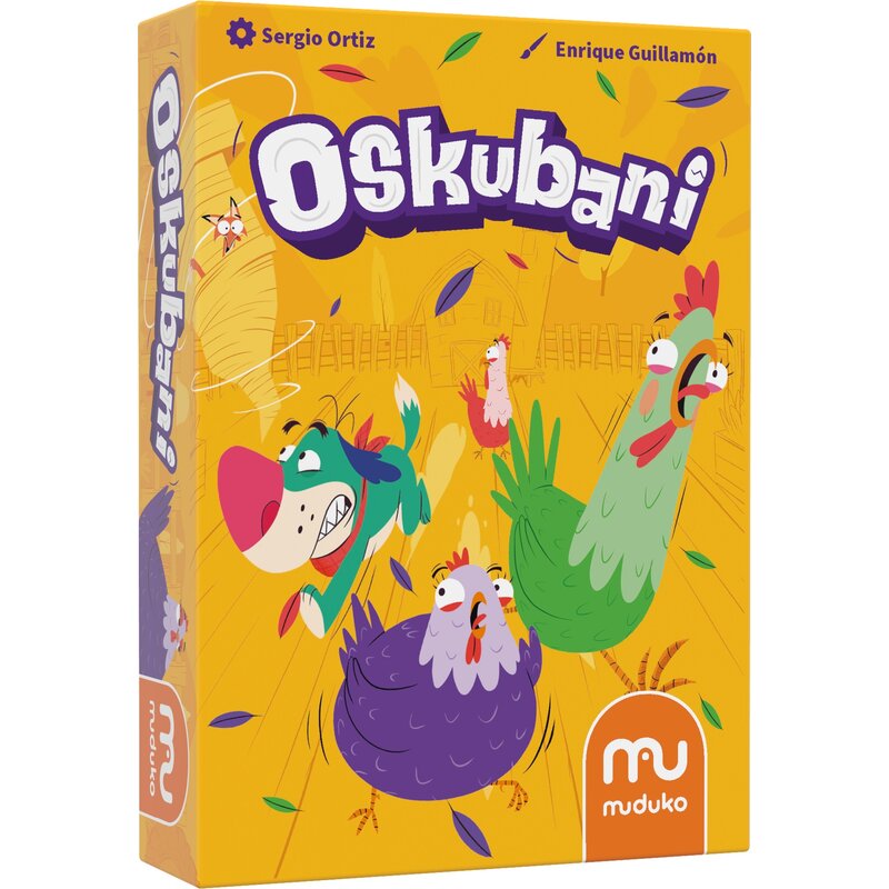 Gra karciana MUDUKO Oskubani Humorystyczna gra karciana