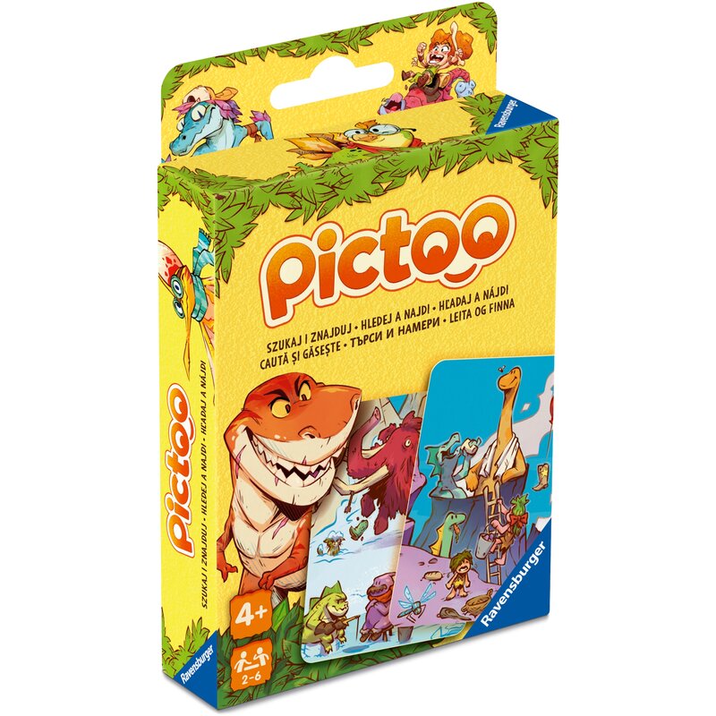 Gra karciana RAVENSBURGER Pictoo Dino 24792