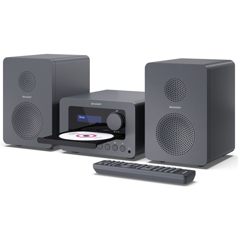 Sharp TOKYO XL-B514 20W Bluetooth Radio FM Szary