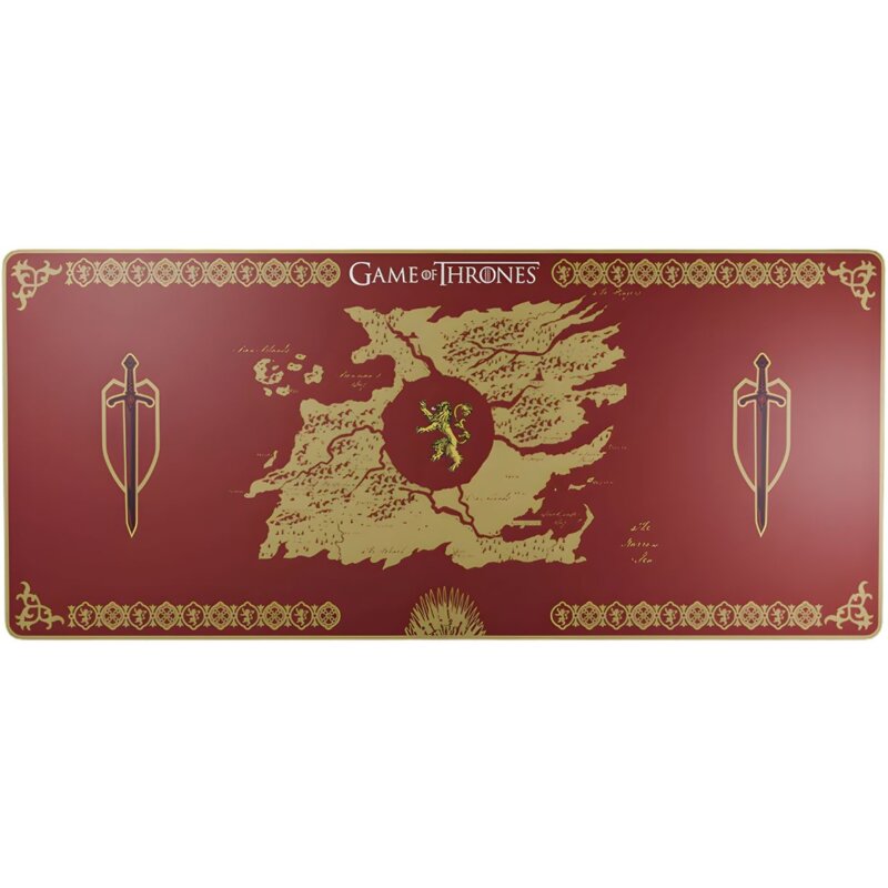 Podkładka LEXIP Lannister Game of Thrones XXL Czerwony