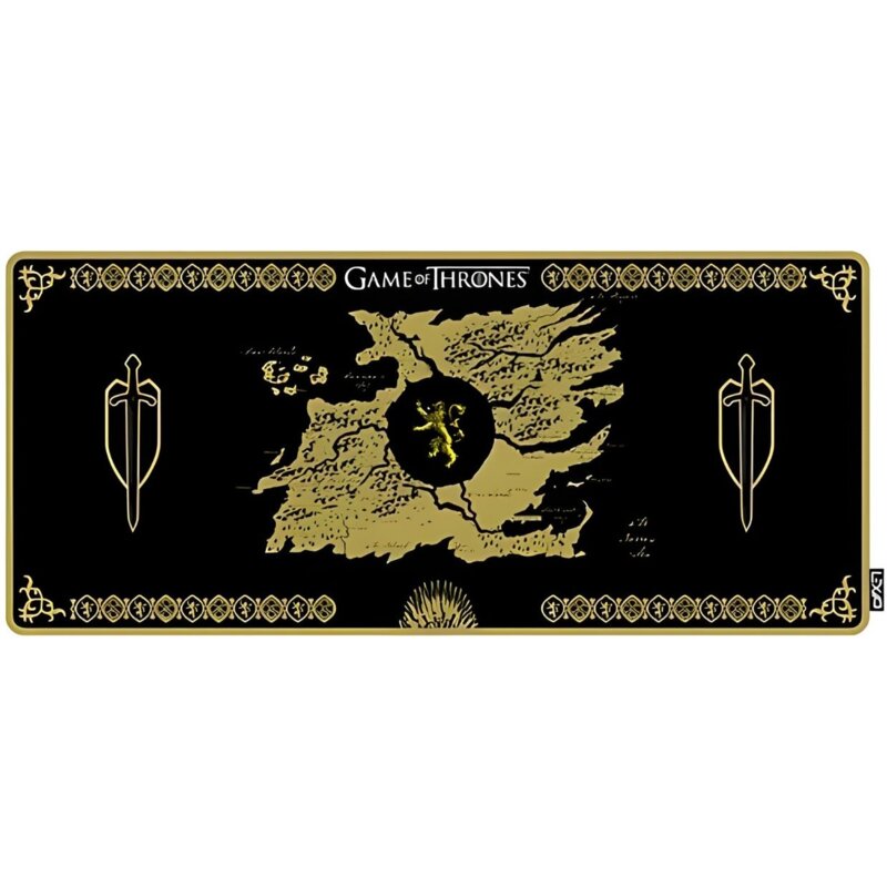 Podkładka LEXIP Lannister Game of Thrones XXL Czarny
