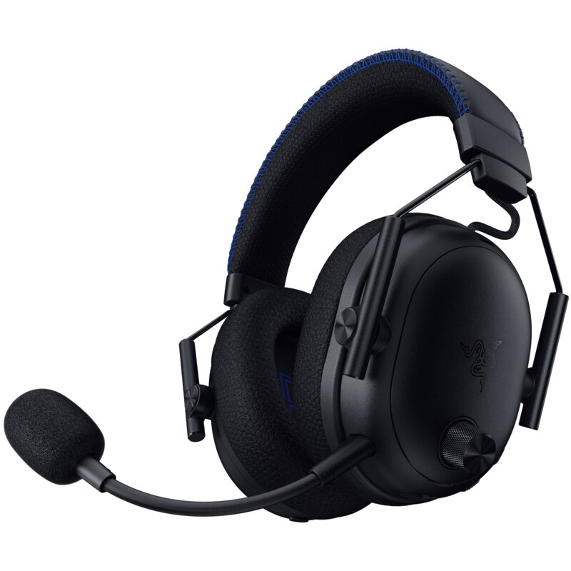 Słuchawki RAZER BlackShark V3 Pro for Playstation Bezprzewodowe, Nauszne, ANC, Dźwięk przestrzenny Czarny