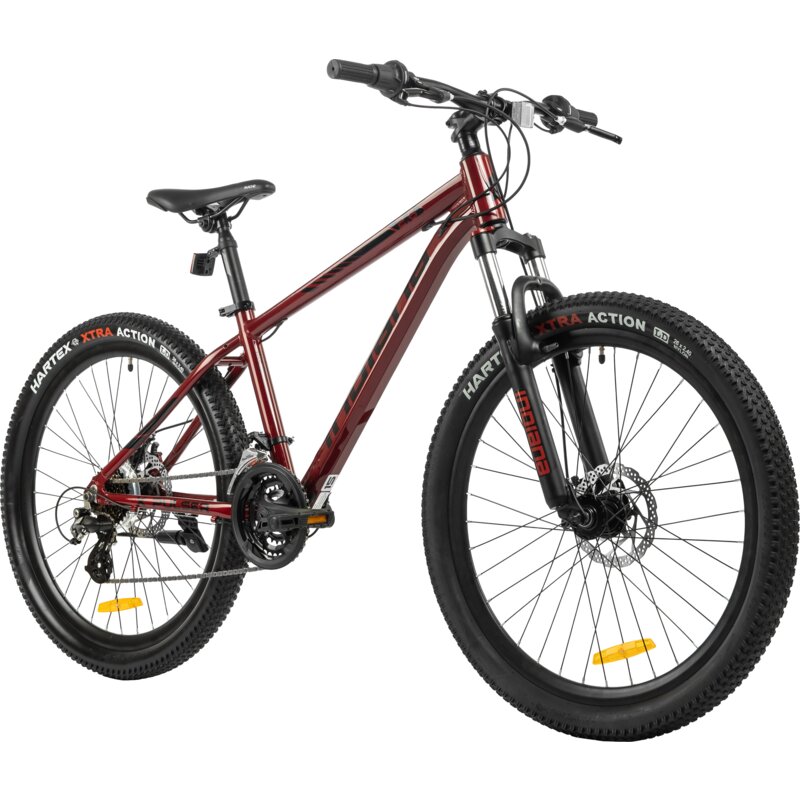 Rower młodzieżowy INDIANA X-Pulser 2.6 26 cali dla chłopca Czerwony