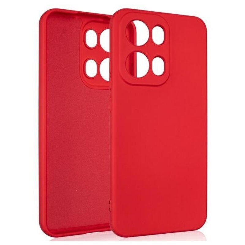 Etui BELINE Silicone do Oppo Reno 13 Pro Czerwony