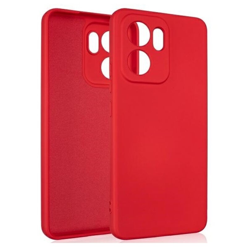 Etui BELINE Silicone do Oppo Reno 13 FS Czerwony