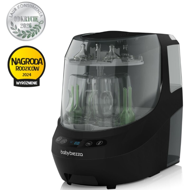 Sterylizator BABY BREZZA Bottle Washer Pro Czarny