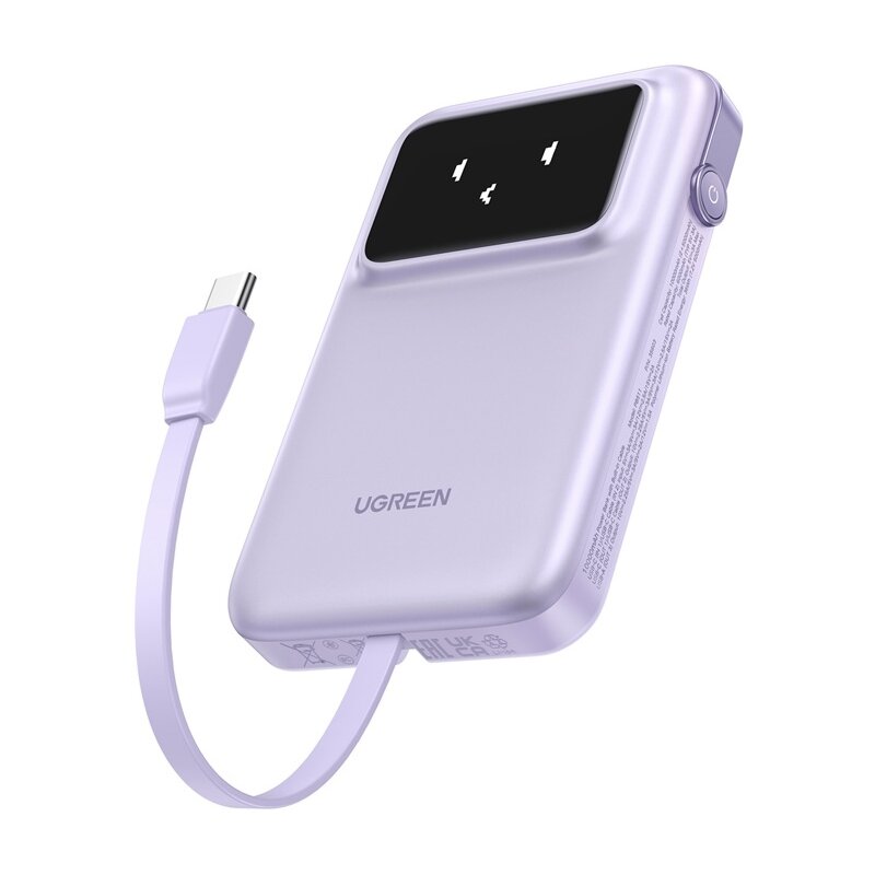 UGREEN PB511 10000 mAh 30W Fioletowy