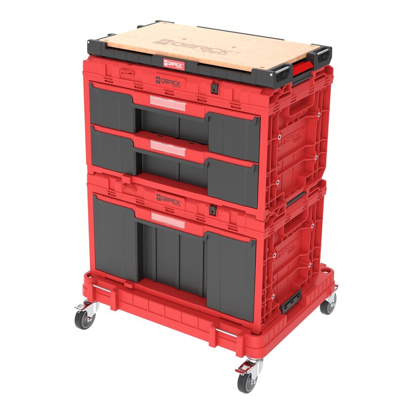 Zestaw skrzynek narzędziowych QBRICK System One Drawer Workshop Set 7