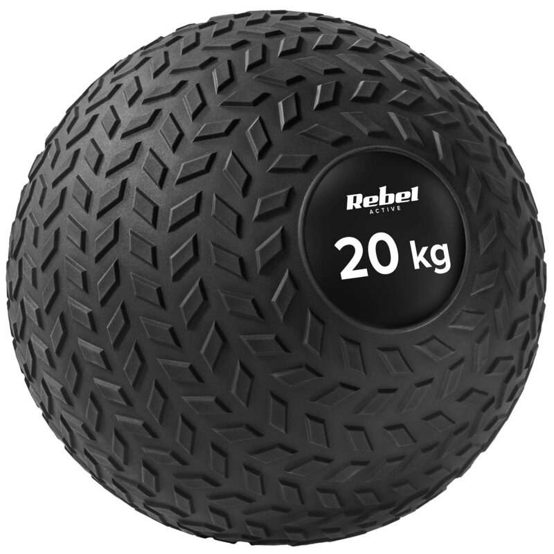 Piłka lekarska REBEL ACTIVE Slam Ball RBA-3108-20 (20 kg)