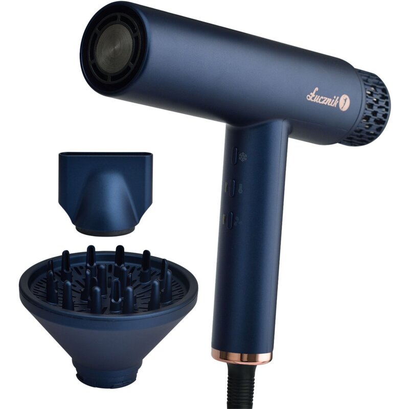 Suszarka ŁUCZNIK HyperAir IQ 1.0 Midnight Blue 1800W