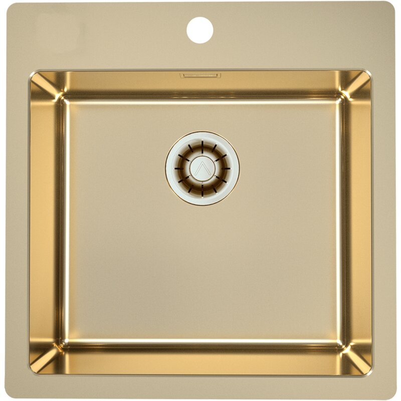 Zlewozmywak jednokomorowy ALVEUS Monarch Pure 30 1149629 Brązowy 51.5x52.5