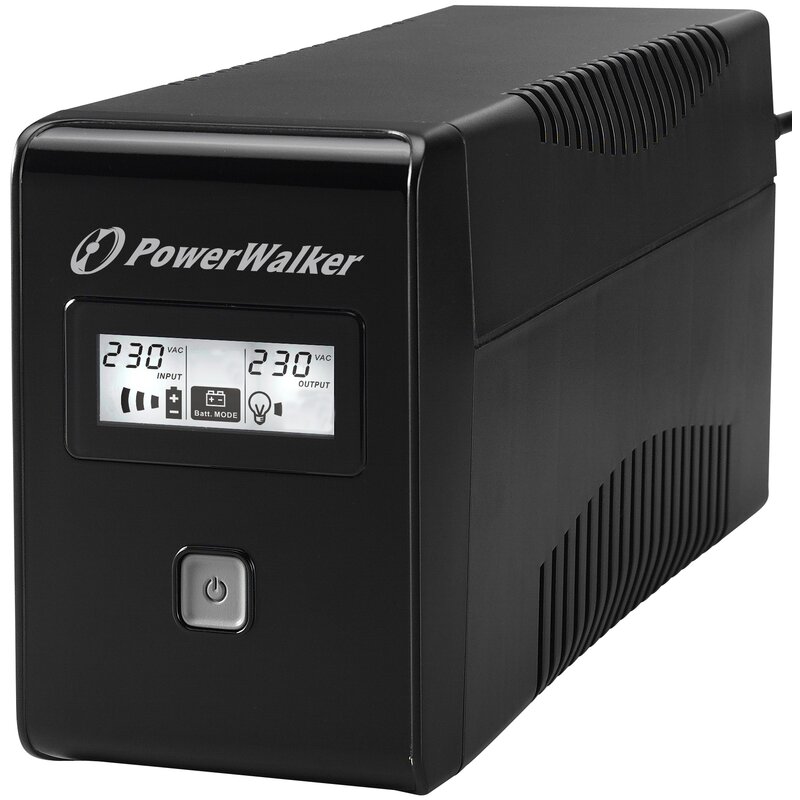 Zasilacz UPS POWERWALKER VI 650 LCD 650VA 360W