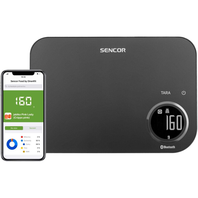 Sencor SKS 7178BK Tarowanie 8kg