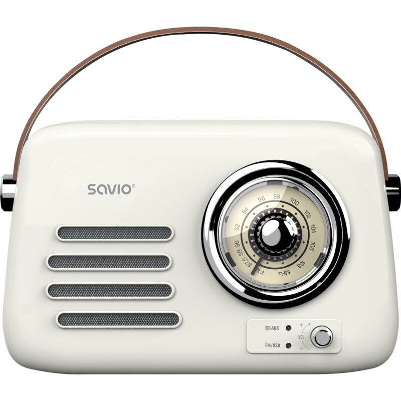 Savio RS-02  Przenośny akumulatorowy Biały