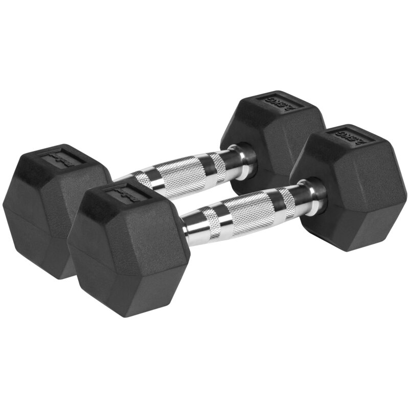 Zestaw hantli REBEL ACTIVE RBA-2325-02.5 (2 x 2.5 kg)
