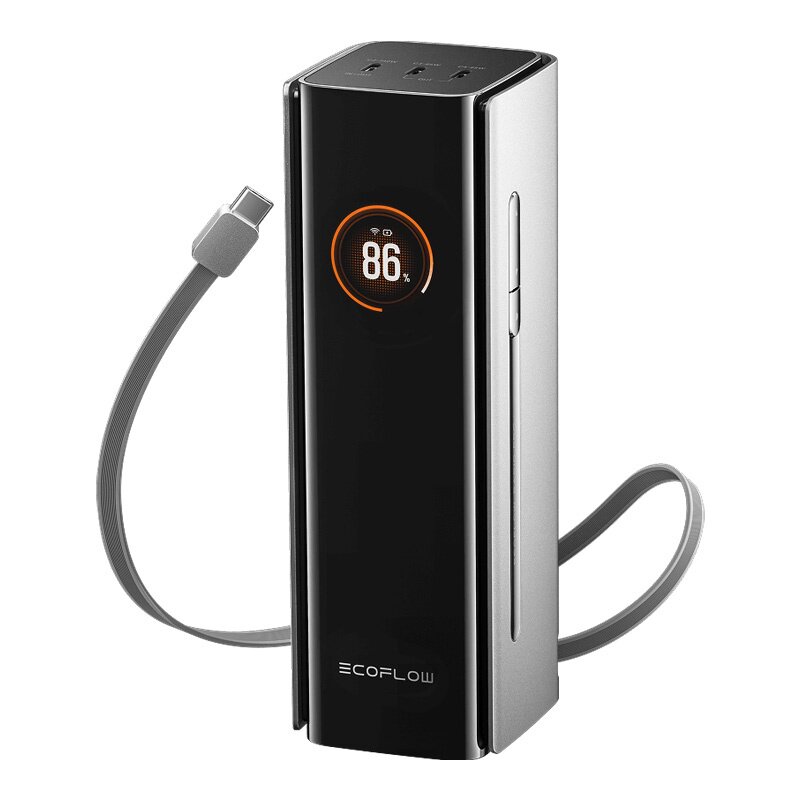 EcoFlow RAPID Pro Power Bank (27 650 mAh, 300 W, wbudowany kabel 140 W)