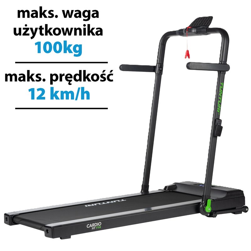 Bieżnia elektryczna TUNTURI Cardio Fit T10 1655W 12km/h