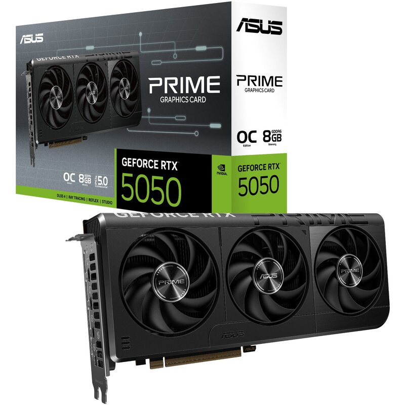Karta graficzna ASUS Prime GeForce RTX 5050 OC Edition 8GB DLSS 4.5