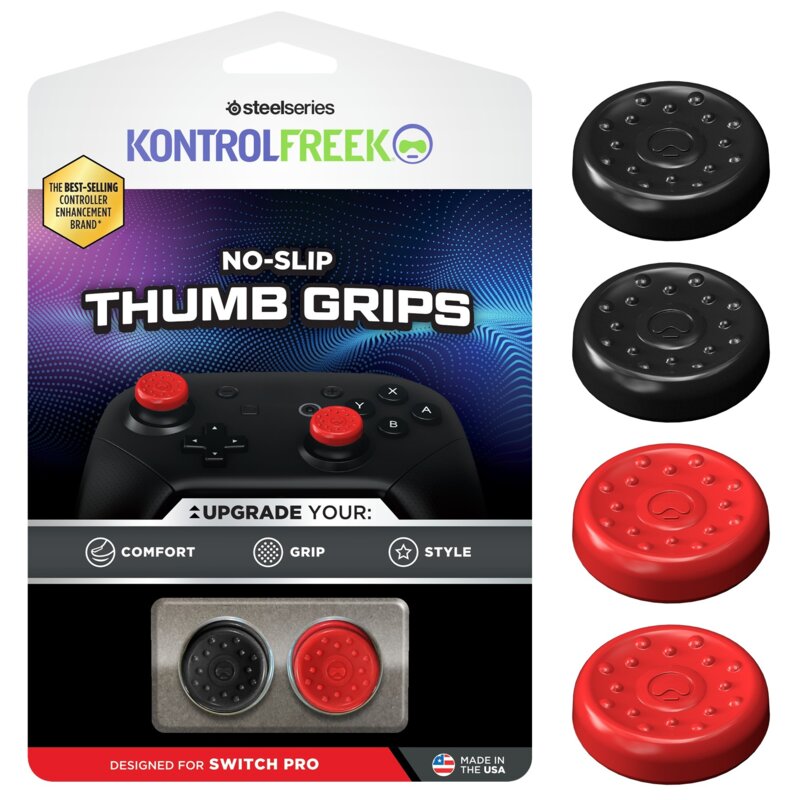 Nakładki na analogi KONTROLFREEK Thumb Grip do Nintendo Switch Pro