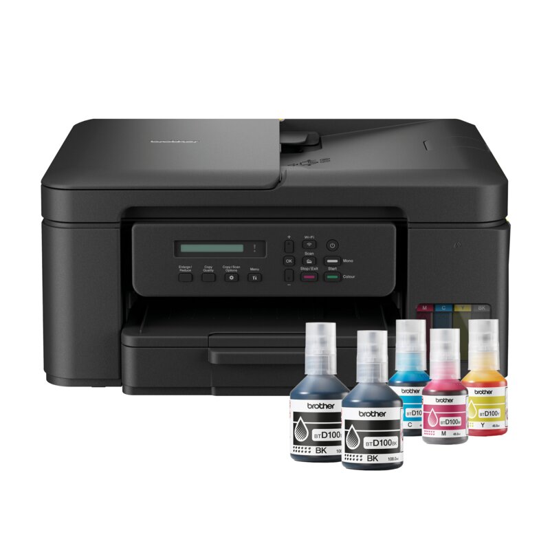 Urządzenie wielofunkcyjne BROTHER DCP-T735DW Druk w kolorze, Automatyczny druk dwustronny, Wi-Fi