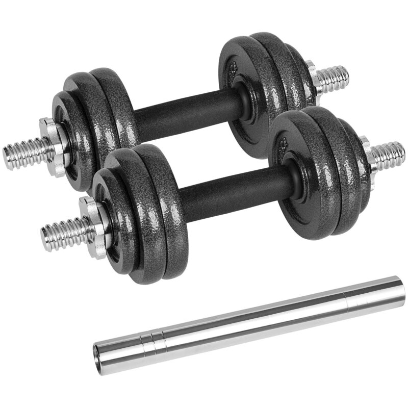 Zestaw hantli REBEL ACTIVE RBA-2327-15 (4 x 0.5 / 8 x 1.25 kg)