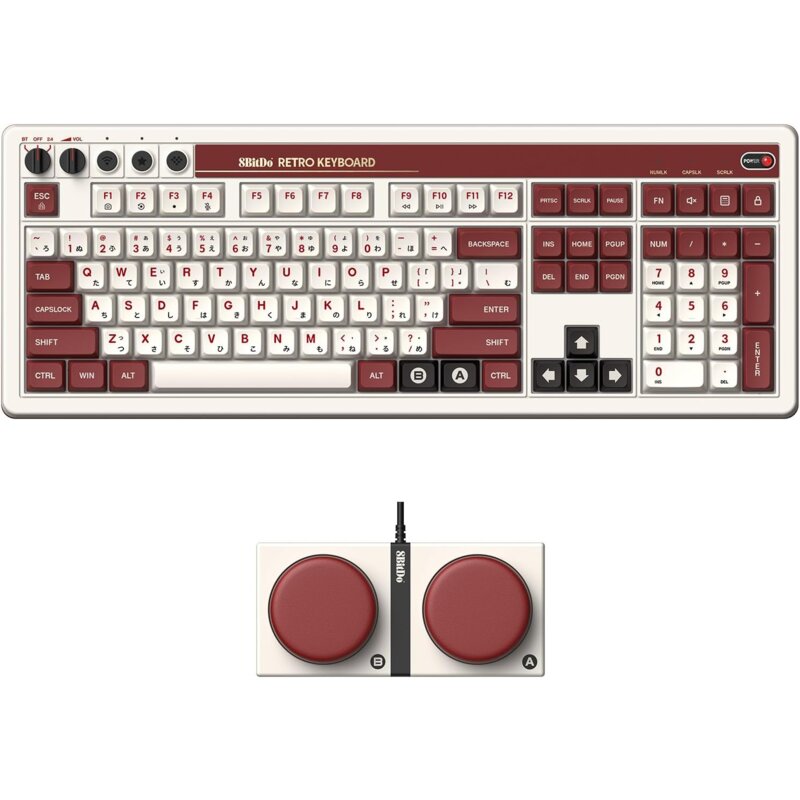 Klawiatura 8BITDO Retro 108 Fami Edition