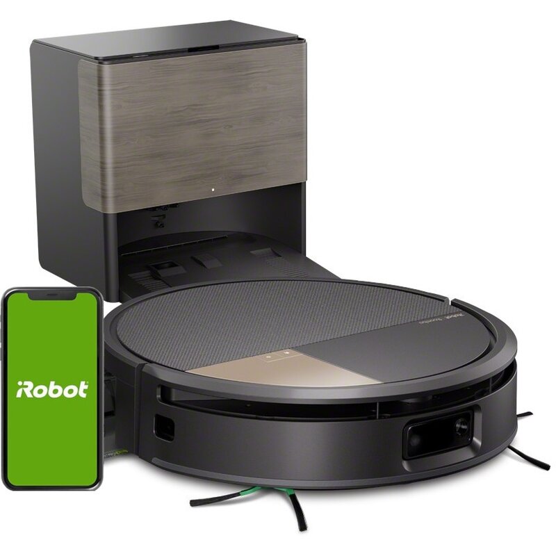 iRobot Roomba Max 705 Combo Funkcja mopowania Stacja oczyszczająca Tworzenie mapy pomieszczenia 63dB Czarny AI