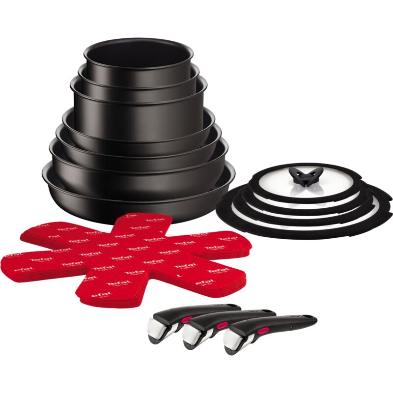 Zestaw garnków TEFAL Ingenio Unlimited L7639653 (22 elementy)