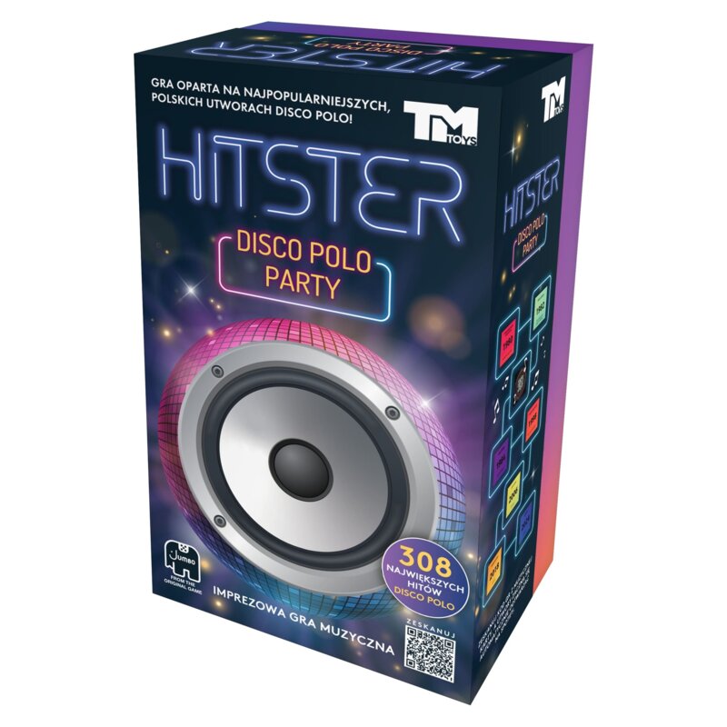 Gra towarzyska TM TOYS Hitster Disco Polo Party JUM0603