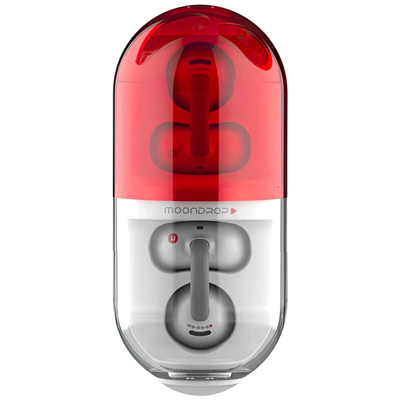 Słuchawki powietrzne MOONDROP Pill Czerwony