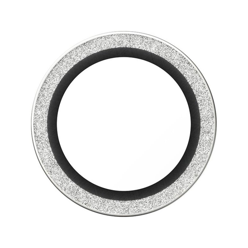 PanzerGlass Hoops Glitter do iPhone Air Srebrny