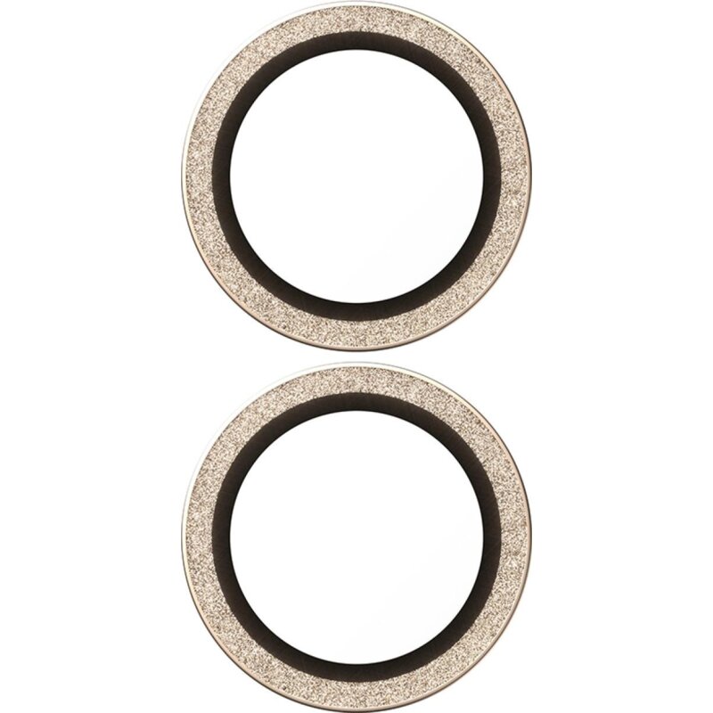 PanzerGlass Hoops Glitter do iPhone 17 / 16 / 16 Plus Złoty