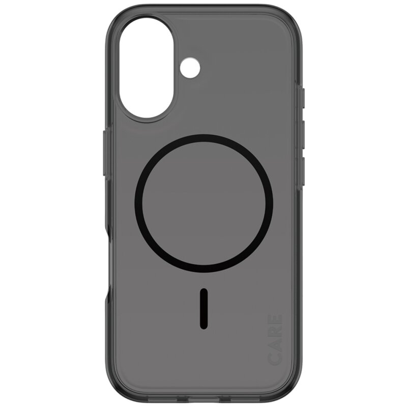 Etui PANZERGLASS Care Flagship Urban Black MagSafe do Apple iPhone 17 Przydymiony