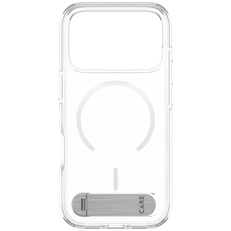 Etui PanzerGlass Kickstand MagSafe przezroczyste do iPhone 17 Pro