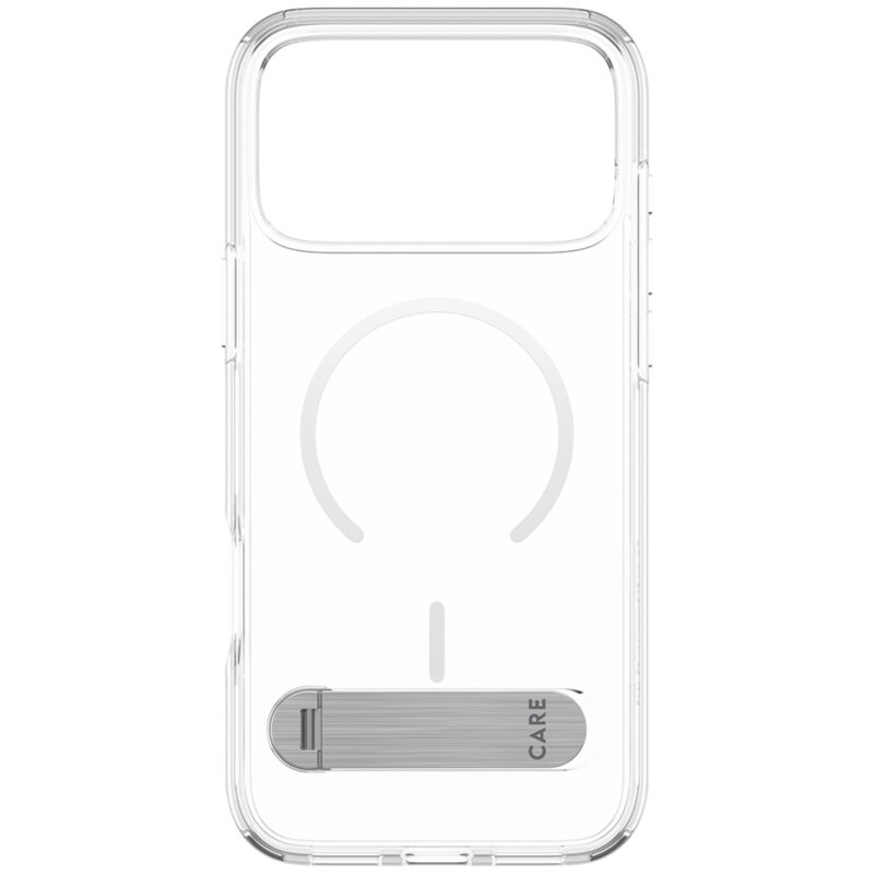 Etui PanzerGlass Kickstand MagSafe przezroczyste do iPhone 17 Pro Max