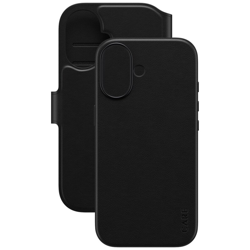 Etui PANZERGLASS Care Feature Tango 2w1 Wallet do Apple iPhone 17 Czarny
