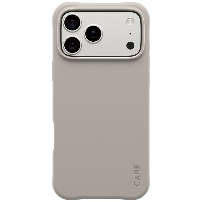 Etui PanzerGlass Fashionable Samba MagSafe waniliowy do iPhone 17 Pro Max