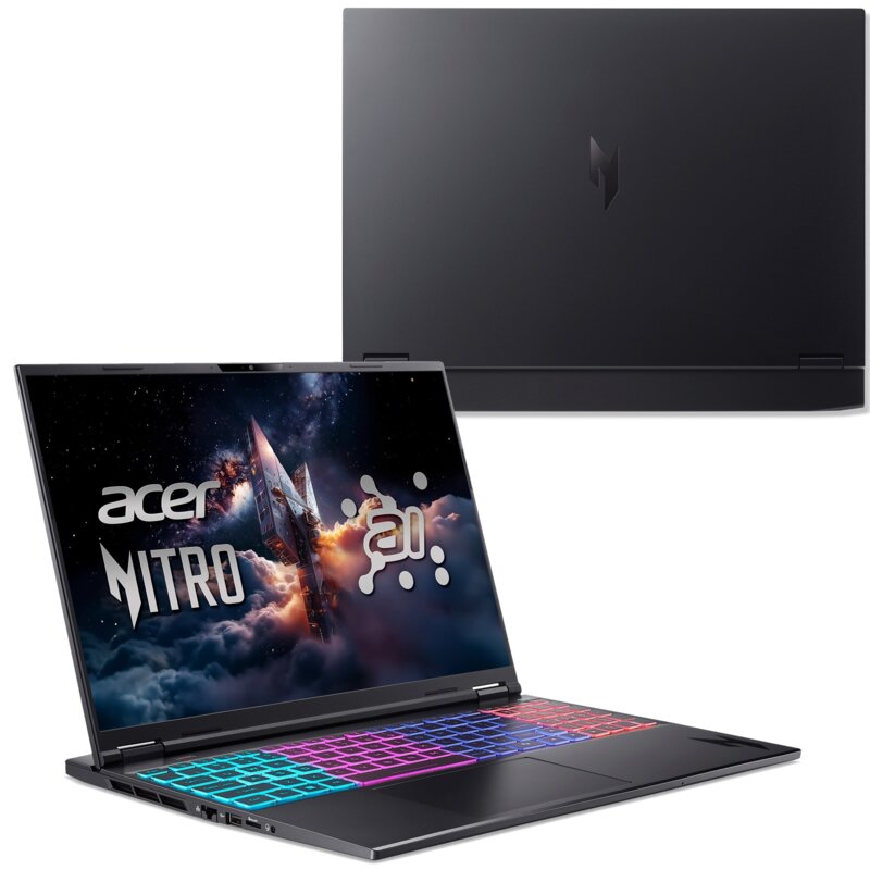 Laptop ACER Nitro 16S AI AN16S-61 16" IPS 180Hz Ryzen AI 9 365 32GB RAM 1 TB SSD GeForce RTX5070Ti DLSS 4, Funkcje AI