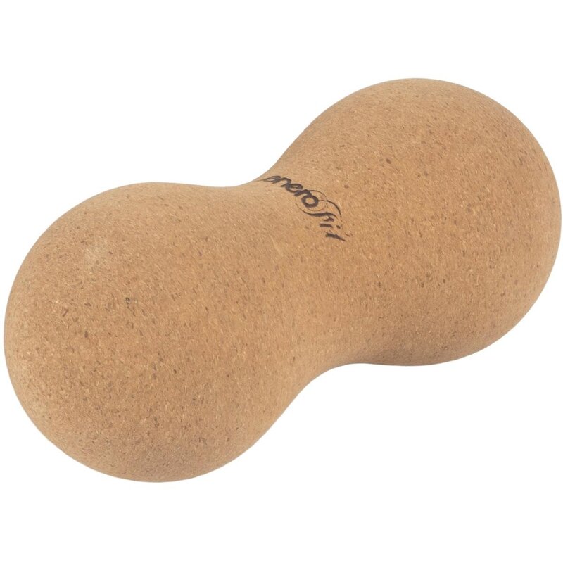 Piłka do masażu ENERO FIT Korkowa Brązowy (6.5 cm)