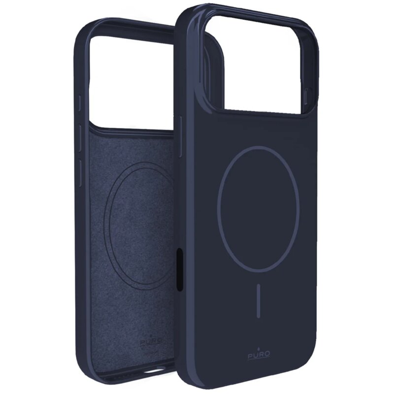 Etui PURO Pulse MagSafe do Apple iPhone 17 Pro Ciemnoniebieski