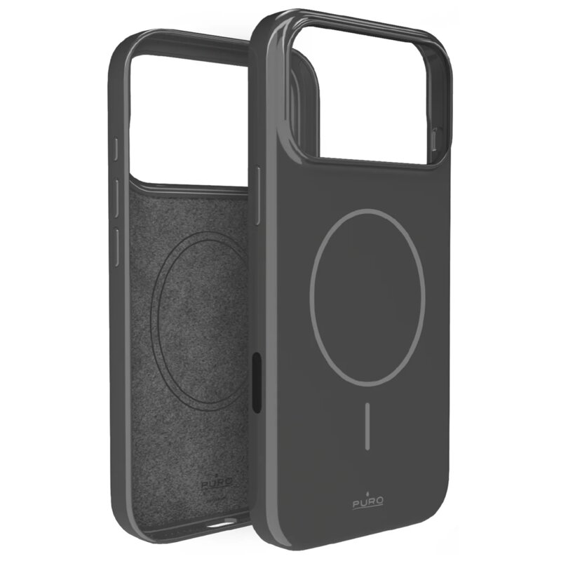 Etui PURO Pulse MagSafe do Apple iPhone 17 Pro Ciemnoszary