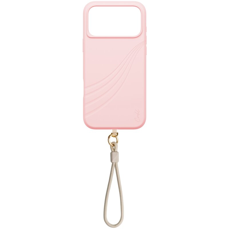Etui UNIQ Coehl Serina Magnetic Charging do Apple iPhone 17 Pro Max Różowy