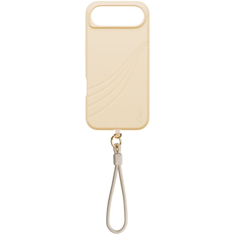 Etui UNIQ Coehl Serina Magnetic Charging do Apple iPhone Air Beżowy