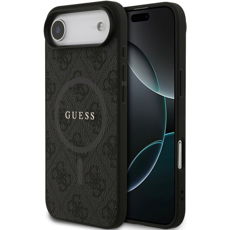 Guess 4G Ring Classic Logo MagSafe do iPhone Air czarny