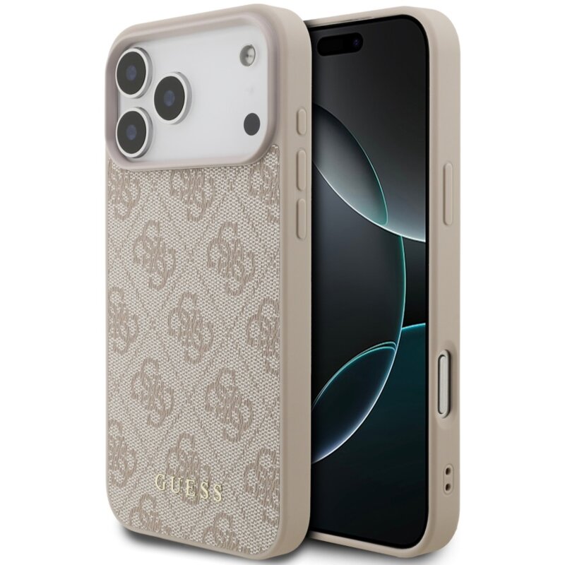 Etui GUESS 4G Classic do Apple iPhone 17 Pro Max Różowy