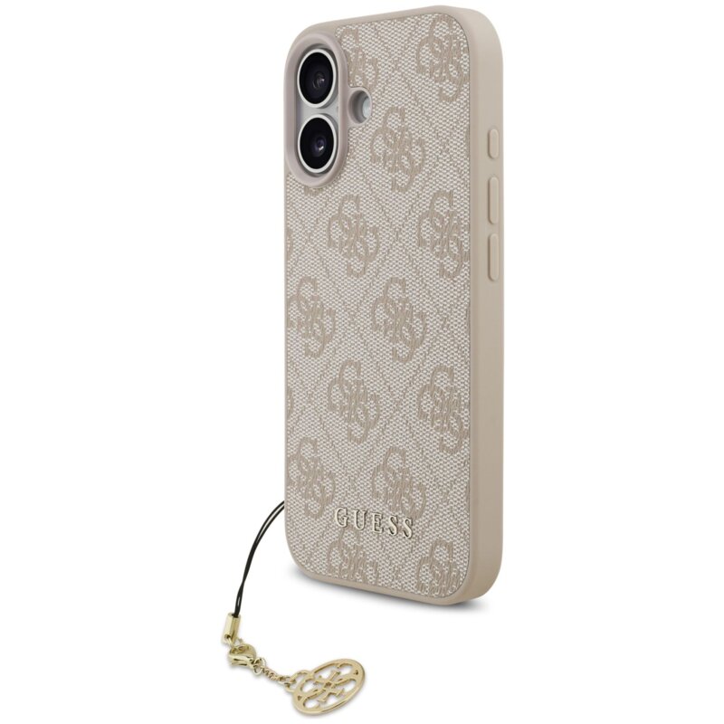 Guess 4G Charms Collection MagSafe do iPhone 17 Różowy